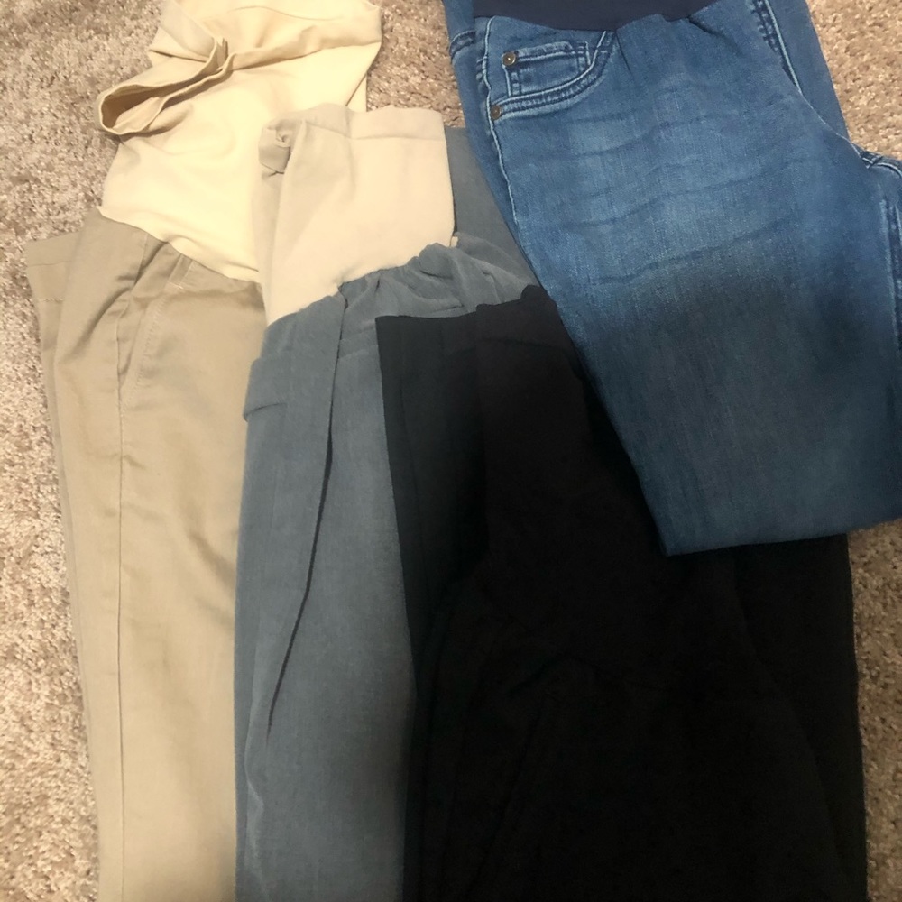 SOLD-gently used motherhood maternity work slacks
